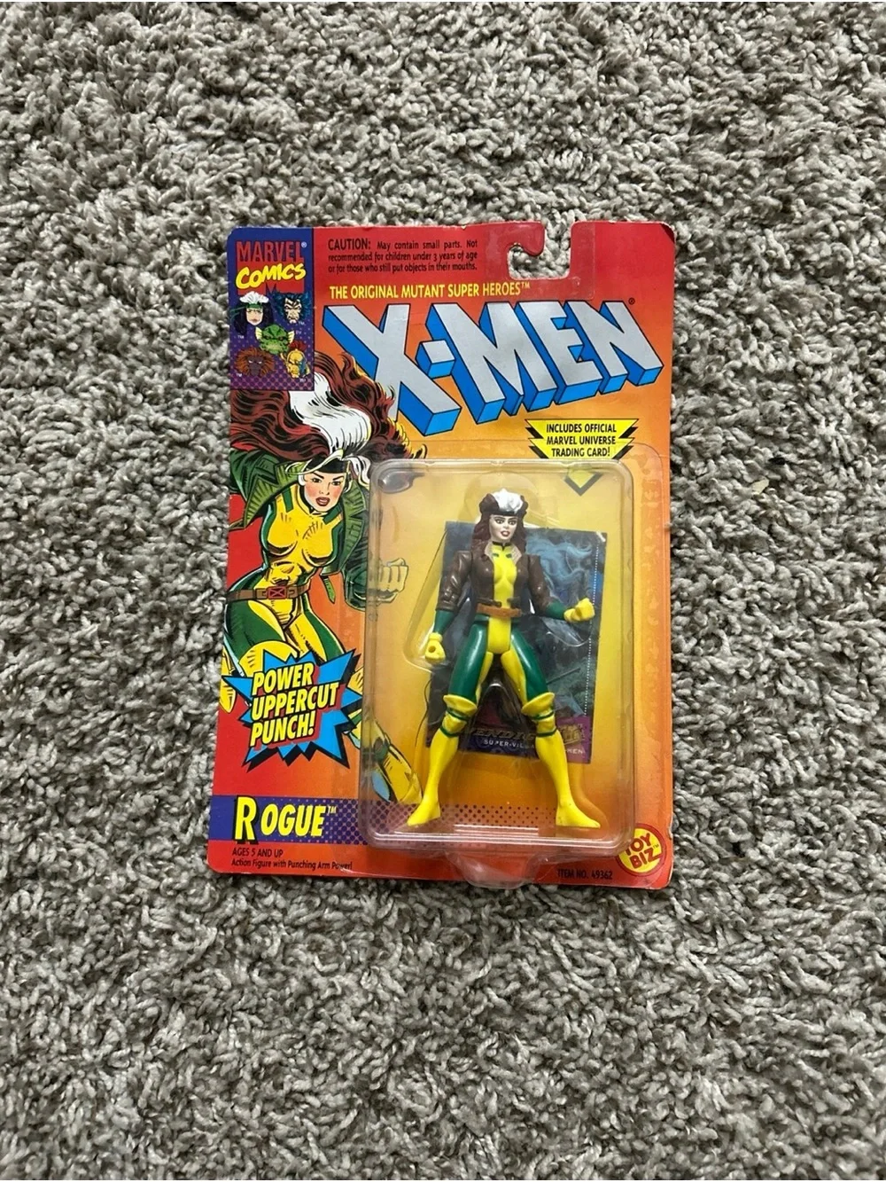 Marvel X-Men Rogue Figure - Yellow, Green & Brown Outfit